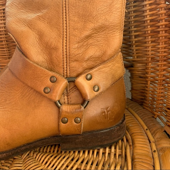 Tan Frye Riding Boots - Picture 3 of 11